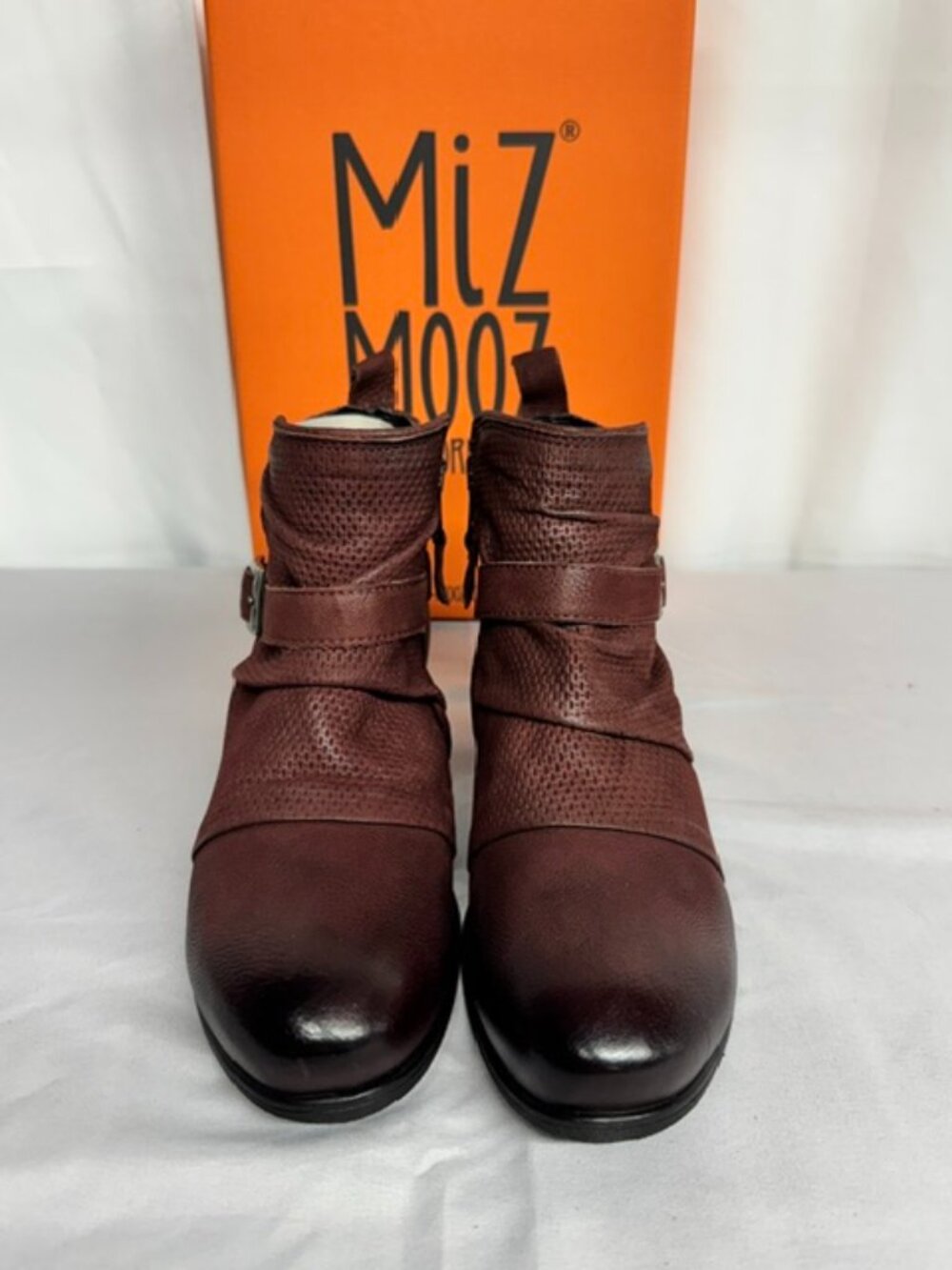Miz-Mooz - Suzy Ankle Boot - Merlot - Size 39W